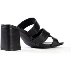 Peeptoe-Heels CONNIE SCHWARZ Schaftsandaletten -Mode-Sandalen-Shop 22053665 05