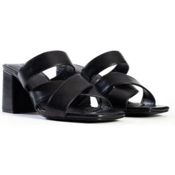 Peeptoe-Heels CONNIE SCHWARZ Schaftsandaletten -Mode-Sandalen-Shop 22053665 07