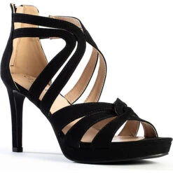 High Heels CHERRY Schaftsandaletten - Schwarz -Mode-Sandalen-Shop 22054463 03