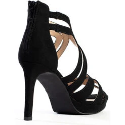 High Heels CHERRY Schaftsandaletten - Schwarz -Mode-Sandalen-Shop 22054463 05