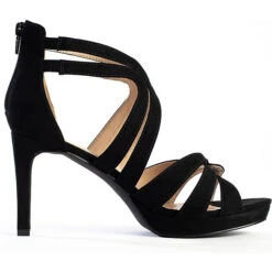 High Heels CHERRY Schaftsandaletten - Schwarz -Mode-Sandalen-Shop 22054463 06