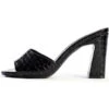 Peeptoe-Heels CHERYL SCHWARZ Schaftsandaletten - Schwarz -Mode-Sandalen-Shop 22055149 01