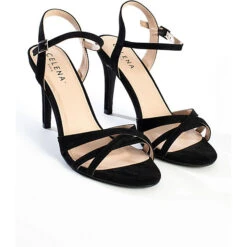 Offene High Heels CIARA Schaftsandaletten - Schwarz -Mode-Sandalen-Shop 22056548 11