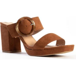 Peeptoe-Absätze CHAYA Schaftsandaletten -Mode-Sandalen-Shop 22058631 06