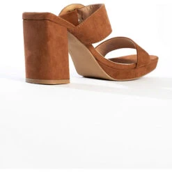 Peeptoe-Absätze CHAYA Schaftsandaletten -Mode-Sandalen-Shop 22058631 08