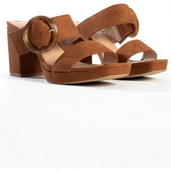 Peeptoe-Absätze CHAYA Schaftsandaletten -Mode-Sandalen-Shop 22058631 10