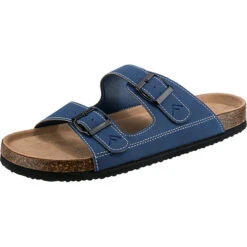 Super Frey-soft Lite Buckle Komfort-Pantoletten - Dunkelblau