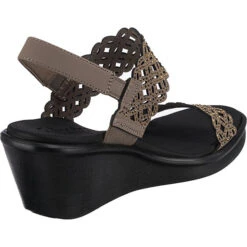 Skechers Rumble On Sassy Dayz Keilsandaletten - Taupe -Mode-Sandalen-Shop 22534115 05