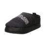 Calvin Klein Damen Hausschuhe Slipper Home Slipper Gemütlich Puschen Synthetikkombination Uni Hausschuhe - Schwarz -Mode-Sandalen-Shop 22756274 01