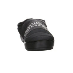 Calvin Klein Damen Hausschuhe Slipper Home Slipper Gemütlich Puschen Synthetikkombination Uni Hausschuhe - Schwarz -Mode-Sandalen-Shop 22756274 03