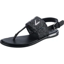 DKNY Amber T-Steg-Sandalen - Schwarz