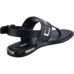 DKNY Amber T-Steg-Sandalen - Schwarz -Mode-Sandalen-Shop 22761502 05