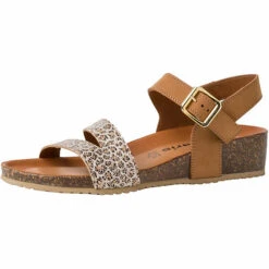 Tamaris Riemchensandalen - Cognac