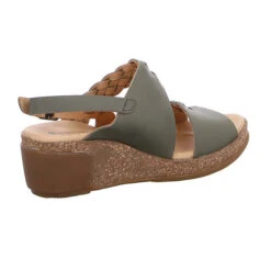 El Naturalista Leaves Keilsandaletten - Khaki -Mode-Sandalen-Shop 23067881 05