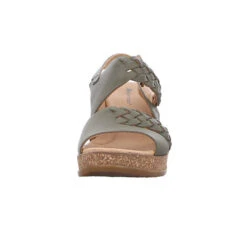 El Naturalista Leaves Keilsandaletten - Khaki -Mode-Sandalen-Shop 23067881 07