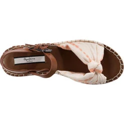 Pepe Jeans Witney Knot Plateau-Sandaletten - Apricot -Mode-Sandalen-Shop 23077449 06
