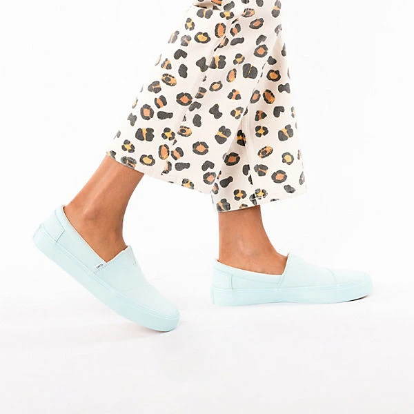 Toms Alpargata Fenix Slip On Sportliche Slipper - Hellblau 4 Toms Alpargata Fenix Slip On Sportliche Slipper - Hellblau – Bild 2