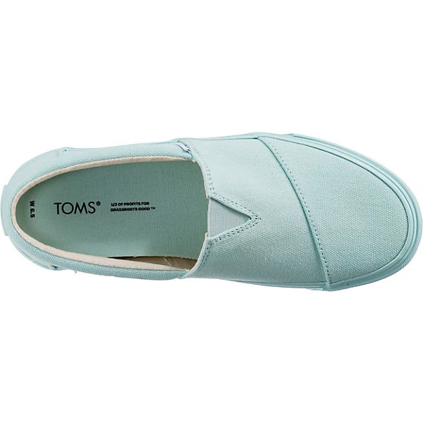 Toms Alpargata Fenix Slip On Sportliche Slipper - Hellblau 8 Toms Alpargata Fenix Slip On Sportliche Slipper - Hellblau – Bild 6