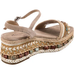 Alma En Pena Keilsandaletten - Taupe 13 Alma En Pena Keilsandaletten - Taupe -Mode-Sandalen-Shop 23315025 05