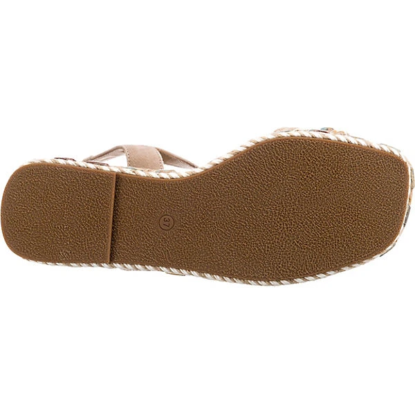 Alma En Pena Keilsandaletten - Taupe 9 Alma En Pena Keilsandaletten - Taupe – Bild 7