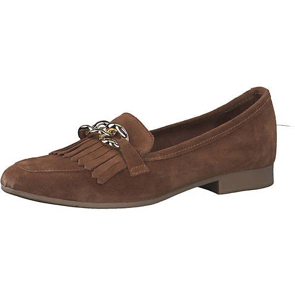 Marco Tozzi Slipper Klassische Slipper - Cognac 4 Marco Tozzi Slipper Klassische Slipper - Cognac – Bild 2