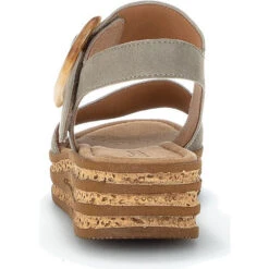 Gabor Sandalen Riemchensandaletten - Dunkelgrün -Mode-Sandalen-Shop 23333386 05