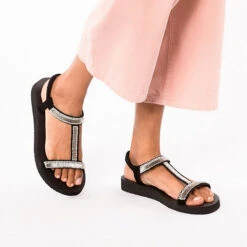 Skechers Meditation Bead Please! T-Steg-Sandalen - Altrosa -Mode-Sandalen-Shop 23371680 02