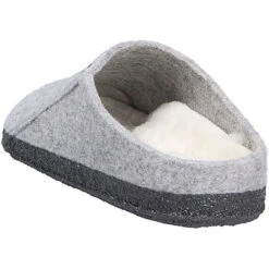 Birkenstock Zermatt Lammfell Wollfilz Pantoletten Normal - Hellgrau 13 Birkenstock Zermatt Lammfell Wollfilz Pantoletten Normal - Hellgrau -Mode-Sandalen-Shop 23381222 03