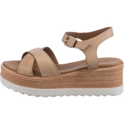 Inuovo Plateau-Sandaletten - Beige -Mode-Sandalen-Shop 23401666 03