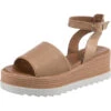 Inuovo Keilsandaletten - Beige 1 Inuovo Keilsandaletten - Beige -Mode-Sandalen-Shop 23401696 01