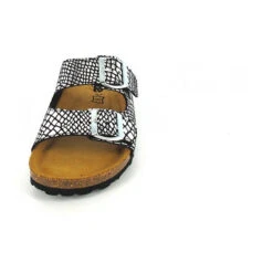 Pantolette Komfort-Pantoletten - Silber -Mode-Sandalen-Shop 23426846 02