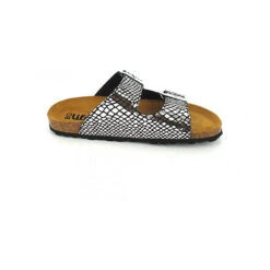 Pantolette Komfort-Pantoletten - Silber -Mode-Sandalen-Shop 23426846 05