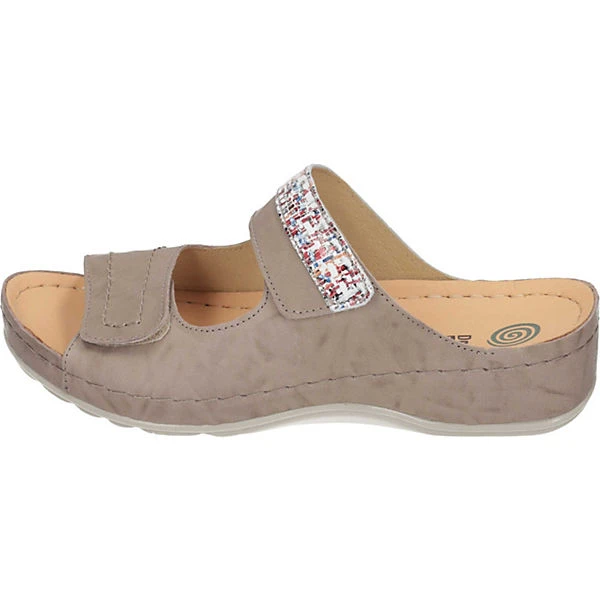 Pantoletten Komfort-Pantoletten - Beige 4 Pantoletten Komfort-Pantoletten - Beige – Bild 2