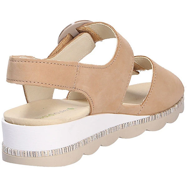 Waldläufer Damen Sandale Komfort-Sandalen - Beige 6 Waldläufer Damen Sandale Komfort-Sandalen - Beige – Bild 4