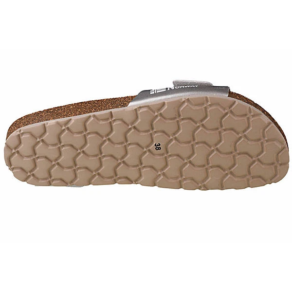 GEOGRAPHICAL NORWAY Badelatschen Sandalias Bios Pala Hebilla GNW20410-26 Badelatschen - Silber 6 GEOGRAPHICAL NORWAY Badelatschen Sandalias Bios Pala Hebilla GNW20410-26 Badelatschen - Silber – Bild 4