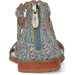 Laura Vita Sandalen Schaftsandaletten - Grün/blau -Mode-Sandalen-Shop 24300626 06