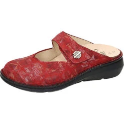 Finn Comfort Pantoletten Roseau Komfort-Pantoletten - Rot