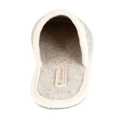 Erst Mal Kaffee Filzpantoffel - Grau 12 Erst Mal Kaffee Filzpantoffel - Grau -Mode-Sandalen-Shop 24513439 04
