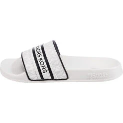 Michael Kors Gilmore Badelatschen - Weiß 11 Michael Kors Gilmore Badelatschen - Weiß -Mode-Sandalen-Shop 24634561 03