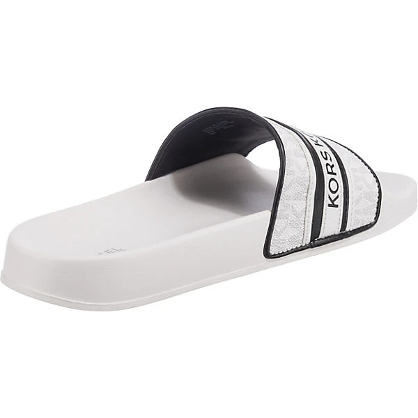 Michael Kors Gilmore Badelatschen - Weiß 7 Michael Kors Gilmore Badelatschen - Weiß – Bild 5