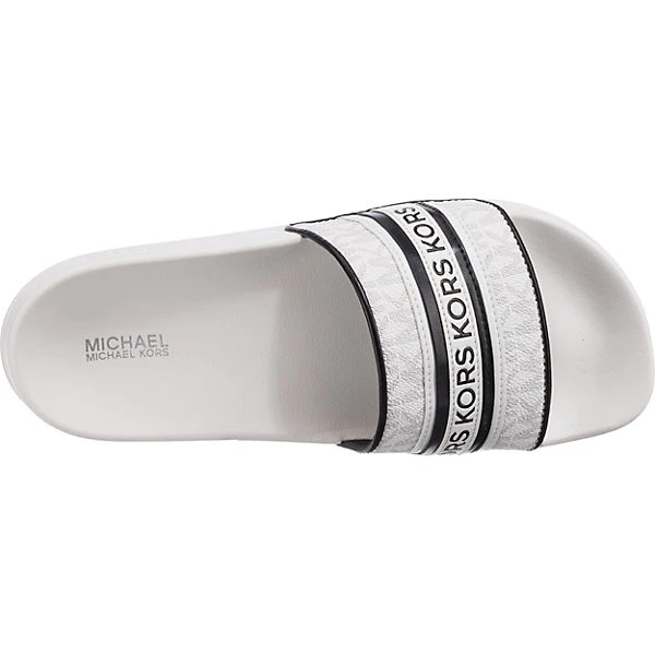Michael Kors Gilmore Badelatschen - Weiß 8 Michael Kors Gilmore Badelatschen - Weiß – Bild 6