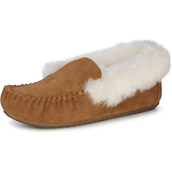 EMU Australia Tomaree Lammfell-Hausschuhe - Braun 3 EMU Australia Tomaree Lammfell-Hausschuhe - Braun