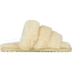 EMU Australia Jacana Lammfell-Hausschuhe - Creme -Mode-Sandalen-Shop 24690316 04