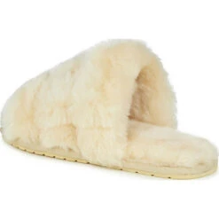 EMU Australia Jacana Lammfell-Hausschuhe - Creme -Mode-Sandalen-Shop 24690316 05