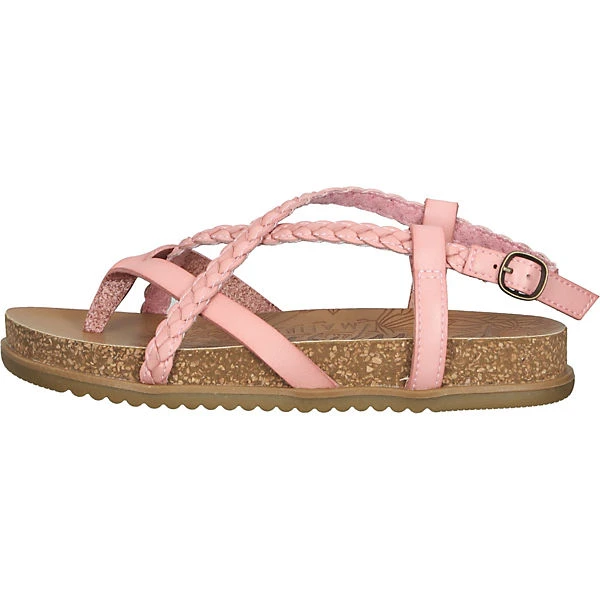 Zehensteg T-Steg-Sandalen - Pink 4 Zehensteg T-Steg-Sandalen - Pink – Bild 2