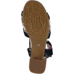 Laura Vita Sandalen Riemchensandaletten - Grau -Mode-Sandalen-Shop 24711784 07