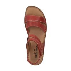 Josef Seibel Rosalie 47 | Sandale Für Damen | Rot Rosalie 47, Rot Klassische Sandalen - Rot -Mode-Sandalen-Shop 24981379 06