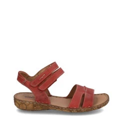 Josef Seibel Rosalie 47 | Sandale Für Damen | Rot Rosalie 47, Rot Klassische Sandalen - Rot -Mode-Sandalen-Shop 24981379 07