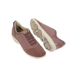 Geox Damenschuhe NEBULA Sportliche Slipper - Rot -Mode-Sandalen-Shop 24993869 05