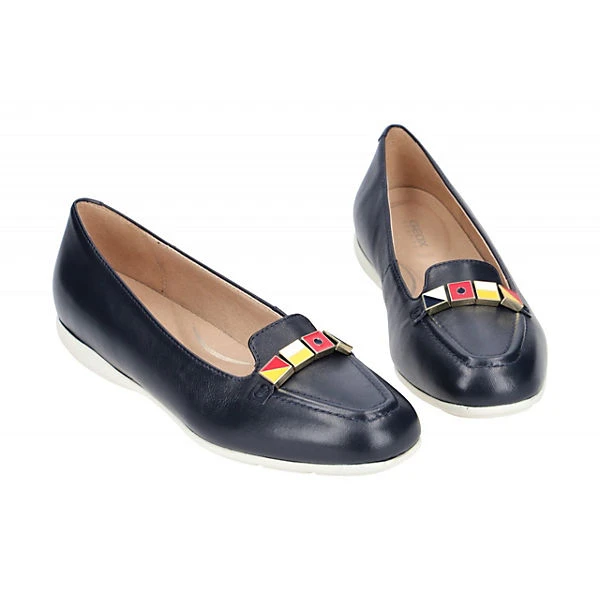 Geox Damenschuhe ANNYTAH Sportliche Slipper - Blau 4 Geox Damenschuhe ANNYTAH Sportliche Slipper - Blau – Bild 2